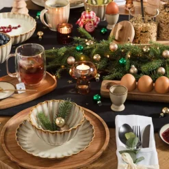 Acacia tray rond - ø16 cm