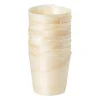 Amuse bekertjes - hout - 20 stuks