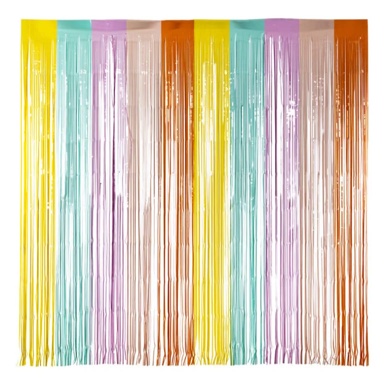 Backdrop slinger - multikleur - 200x200 cm