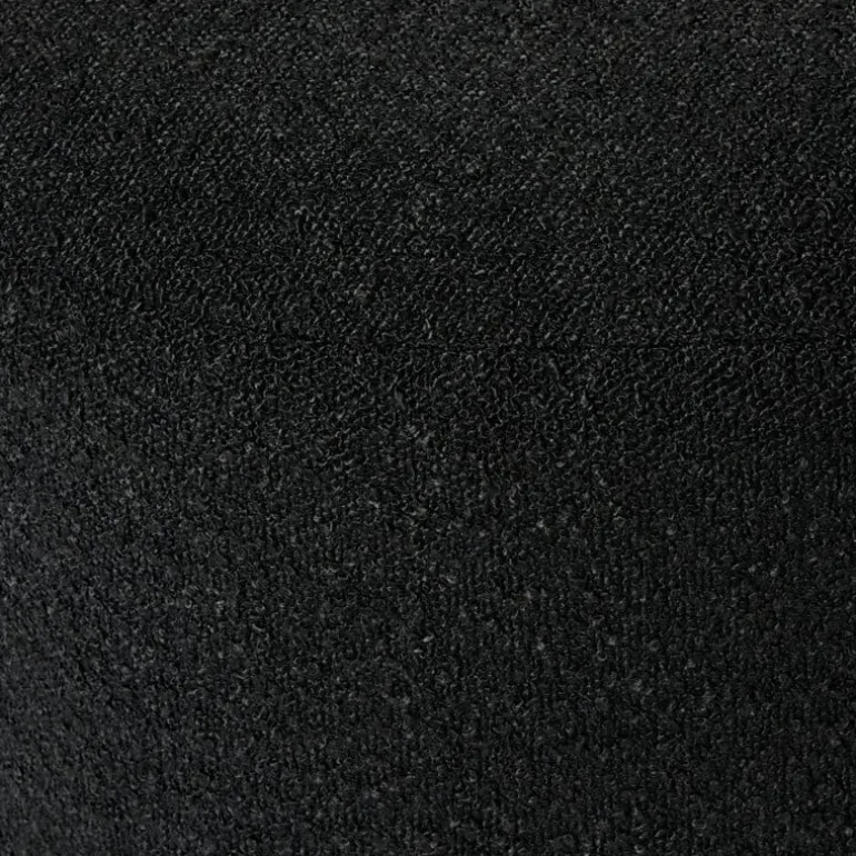 Bank Sara bouclé - zwart - 45x120x44 cm