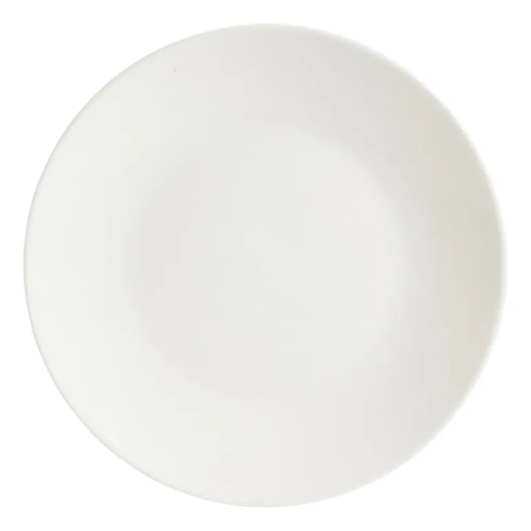 Basic ontbijtbord rond - wit - Ø19 cm