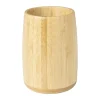 Beker bamboe - naturel - ø8x11 cm