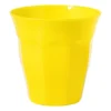 Beker facet - geel - 250 ml