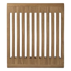 Bijzettafel Japandi klein - bruin - 34x34x29 cm