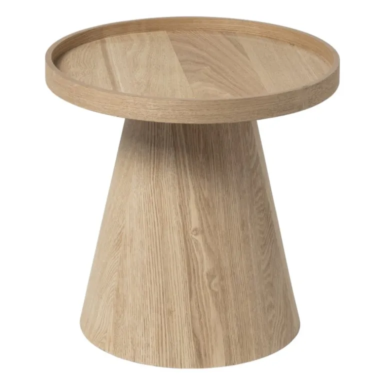 Bijzettafel Rondo klein - naturel - ø38.8x38 cm