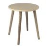 Bijzettafel Salvador - beige/bruin - ø36x41 cm