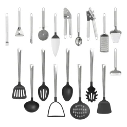 Blikopener London - zilverkleurig - 20 cm