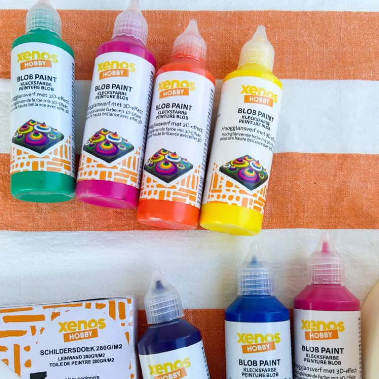 Blob verf - geel - 80 ml