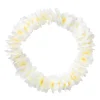 Bloemenkrans - wit - 110 cm