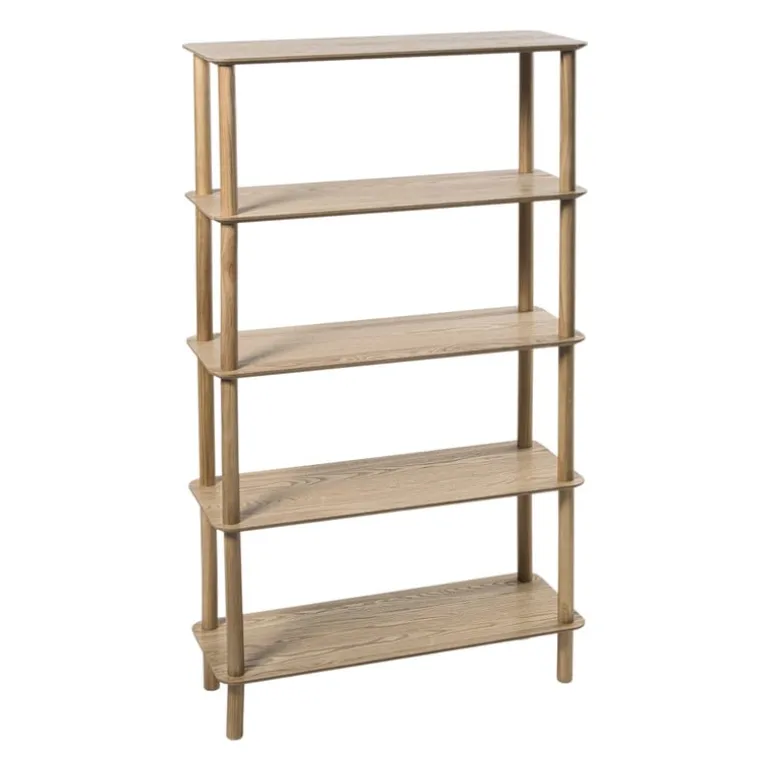 Boekenkast Scandi - naturel - 140x80x30 cm
