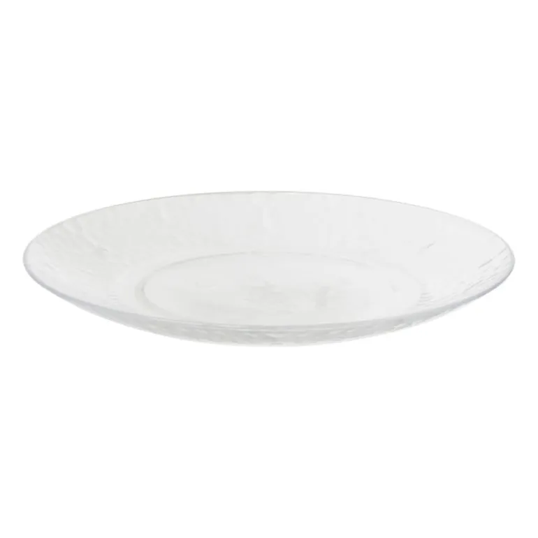 bord dots ø20 cm - transparant