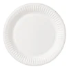 Bord wit - set van 8 - ø18 cm