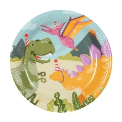 Borden dino - ø22 cm - set van 10