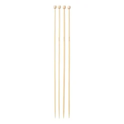 Breinaalden 4 & 4.5 mm - bruin - set van 2