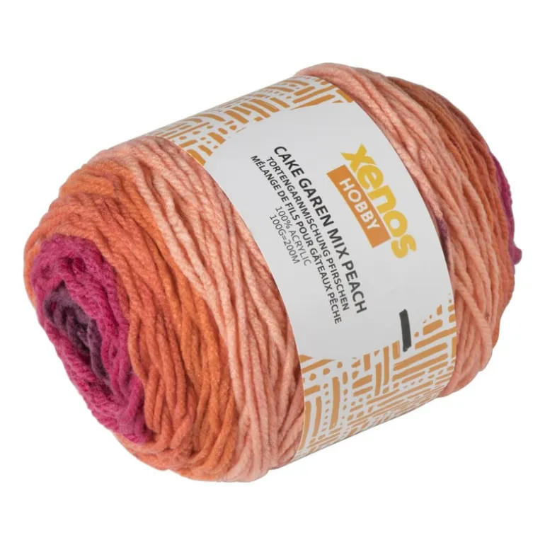 Cake garen mix - peach - 100 gram - 200 meter