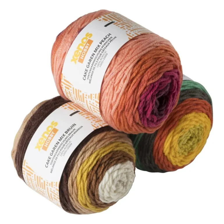 Cake garen mix - peach - 100 gram - 200 meter