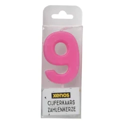 Cijferkaars 9 - diverse kleuren