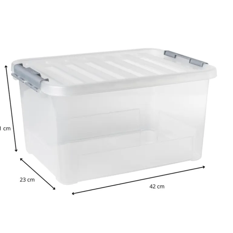 Clipbox 25 liter - 31x42x23 cm - set van 3