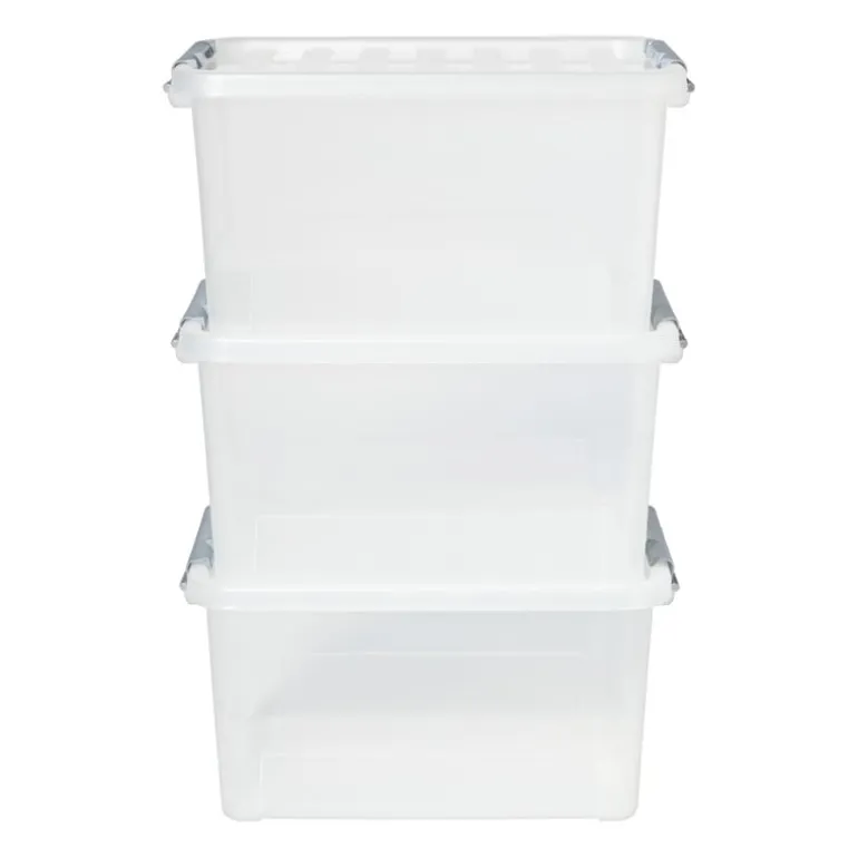 Clipbox 25 liter - 31x42x23 cm - set van 3