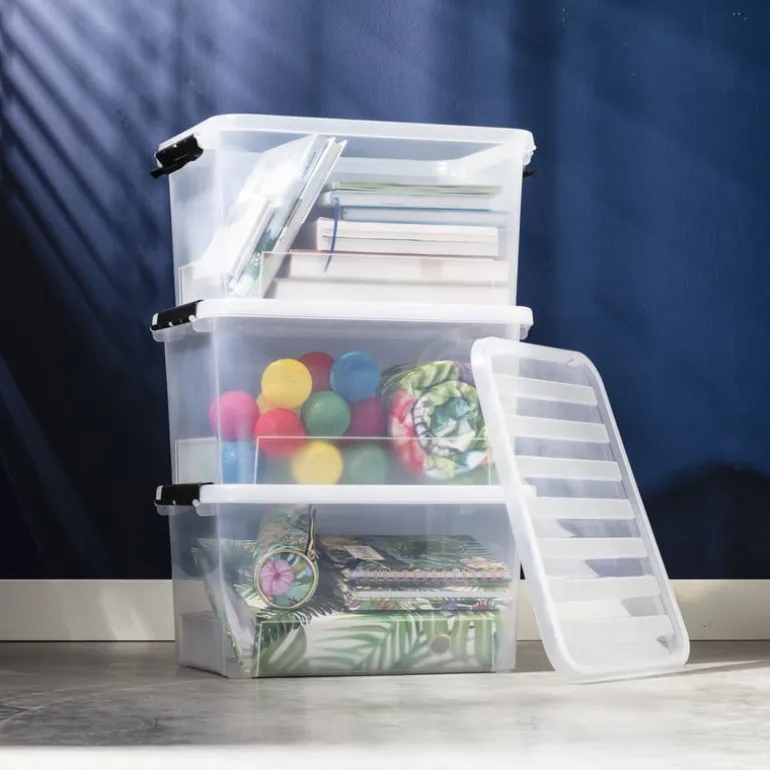 Clipbox 25 liter - 31x42x23 cm - set van 3