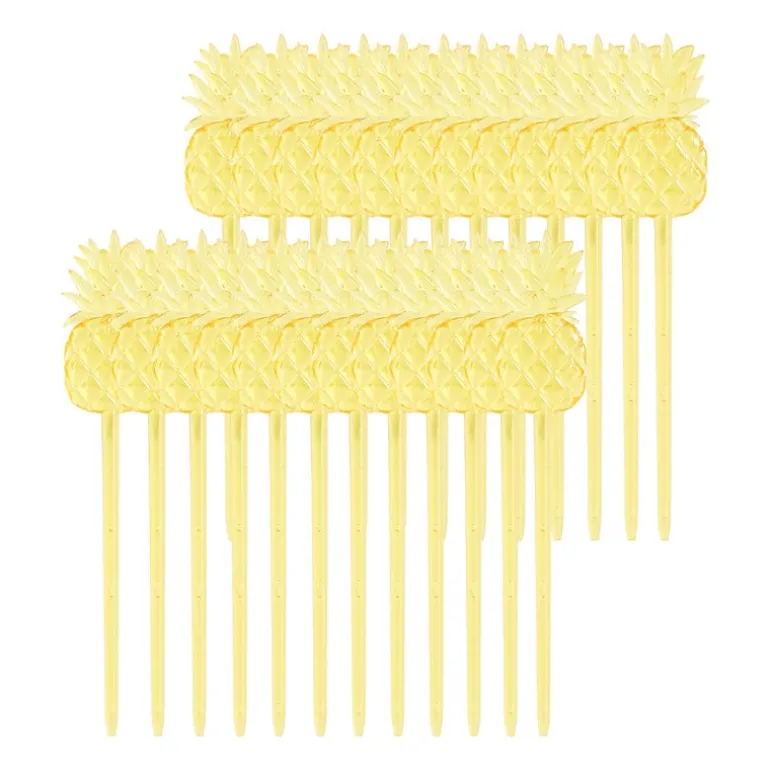 Cocktailprikkers ananas - 24 stuks