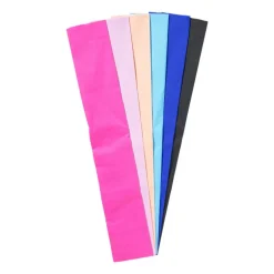 Crepe papier - multikleur - set van 6