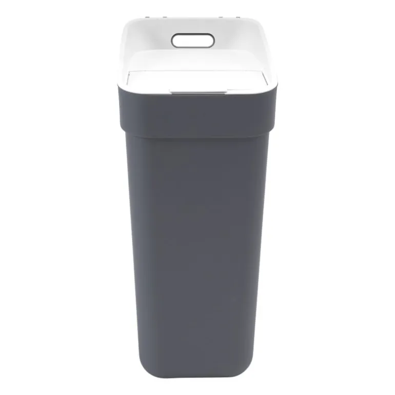 Curver prullenbak ready to collect - donkergrijs/lichtgrijs - 30 liter