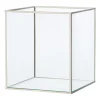 Deco box groot - beige - 20x16x16 cm
