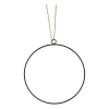Deco ring metaal - ø35 cm