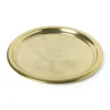Dienblad goud - aluminium - ø38 cm
