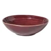 Diep bord Toscane - bordeauxrood - ø19x6 cm