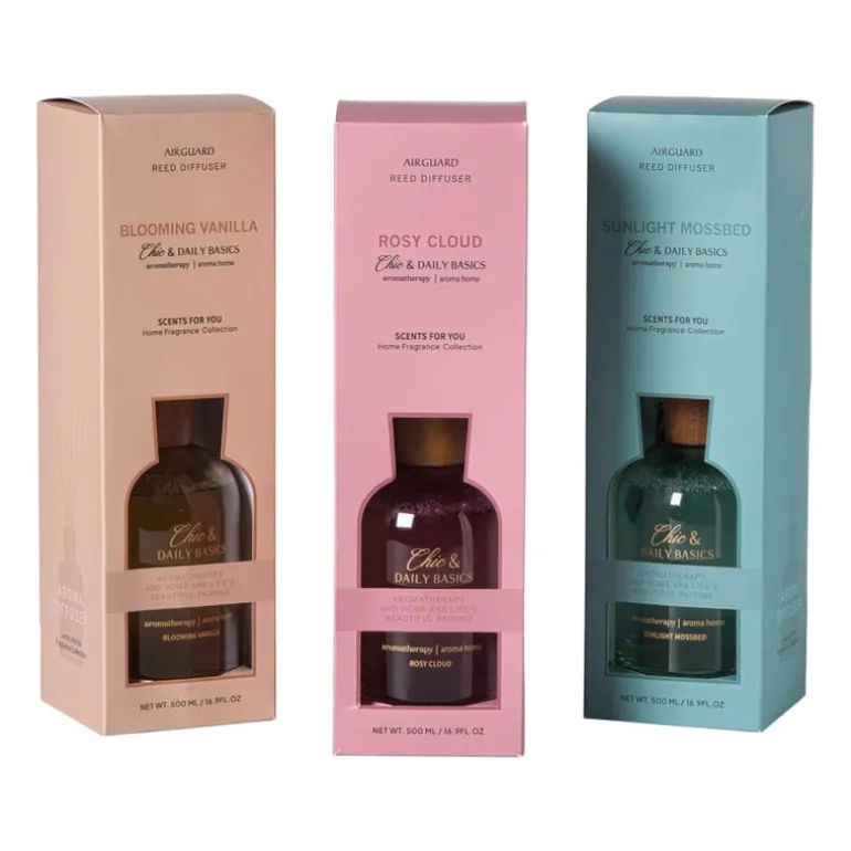 Diffuser sunlight mossbed - blauw - 500 ml