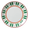 Dinerbord holly jolly - groen - ø26.8x2.8 cm