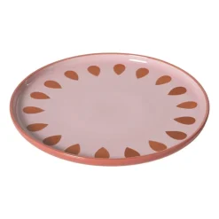 Dinerbord jolie - roze - ø25.5x2.3 cm