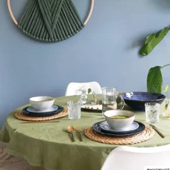 Dinerbord Toscane - donkerblauw - ø28 cm