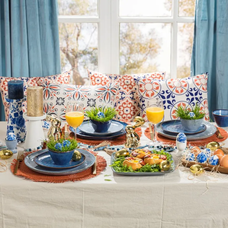 Dinerbord Toscane - lichtblauw - ø28 cm