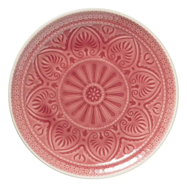 Dinerbord Yasmine - roze - 25.5 cm