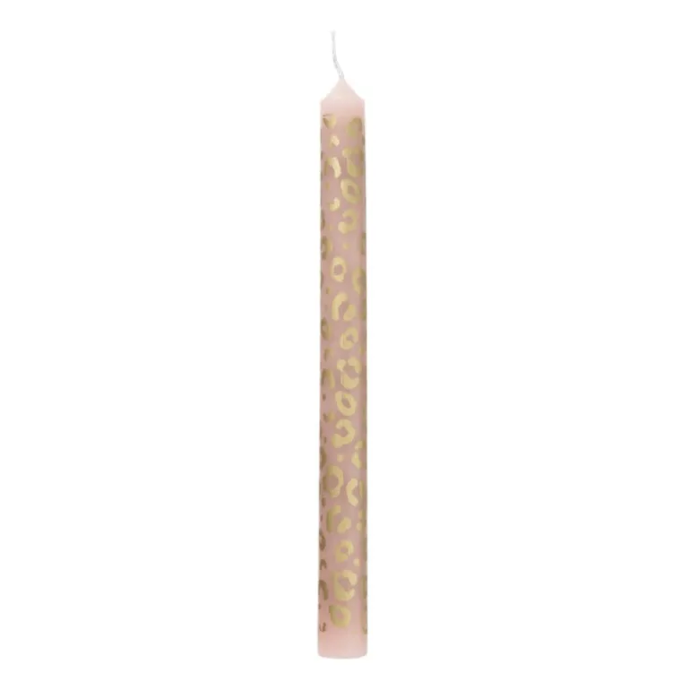 Dinerkaars animal - goud/roze- ø2.15x25 cm