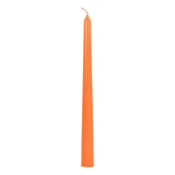 Dinerkaars glans - oranje - ø2x25 cm