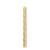 Dinerkaars streep - goud/beige - ø2.15x25 cm