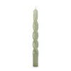 Dinerkaars twist - groen - ø2.5x20.5 cm