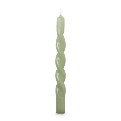 Dinerkaars twist - groen - ø2.5x20.5 cm