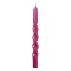 Dinerkaars twist - paars - ø2.5x20.5 cm