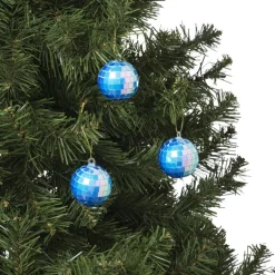 Discobal blauw - set van 6 - ø4 cm