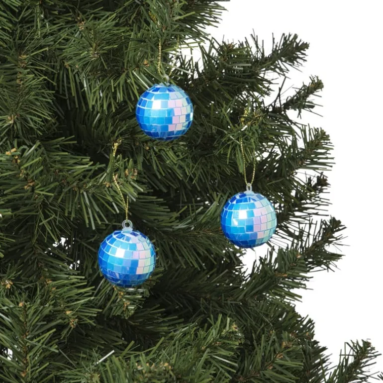 Discobal blauw - set van 6 - ø4 cm