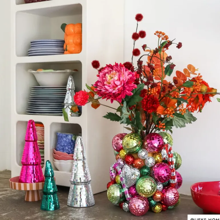 Discobal zilver - set van 6 - ø4 cm