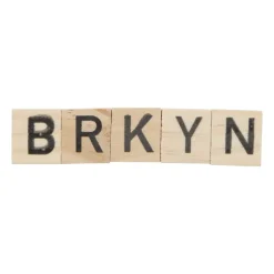 DIY houten hobby letters - set van 200