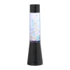DIY Lava lamp met balletjes - blauw - ø8.5x33 cm