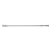 Douchestang uitschuifbaar - wit - 70-120 cm