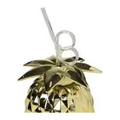 Drinkbeker - ananas - goud - .. ml